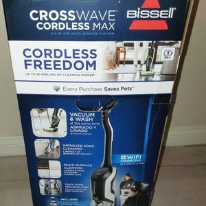 Bissell Crosswave Cordless Max Vacuum BRAND NEW! Never Opened!